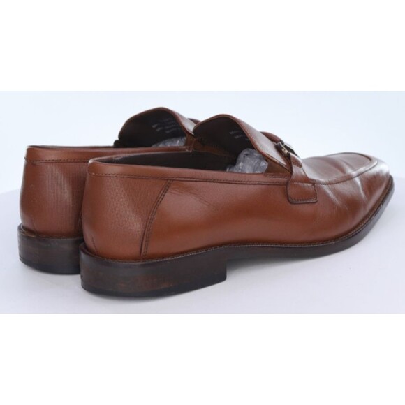Johnston & Murphy Archer Bit Front $150 Men\'s Loafers Shoes Size 10 M 59-3202